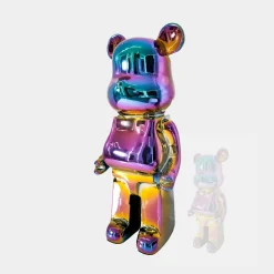 Statues & Sculptures Floor Standing|Animals-Aero Bear 135cm Dynamic Colour Resin Indoor Sculpture
