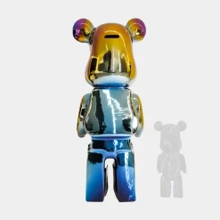 Statues & Sculptures Floor Standing|Animals-Aero Bear 135cm Dynamic Colour Resin Indoor Sculpture
