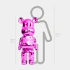 Statues & Sculptures Floor Standing|Animals-Aero Bear 135cm Pink Resin Indoor Sculpture