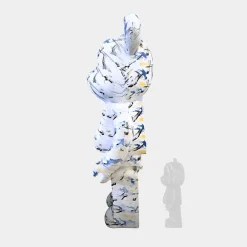 Statues & Sculptures Giant|Floor Standing-Aero Bear Infinity 165cm Resin Indoor Sculpture