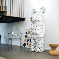 Statues & Sculptures Giant|Floor Standing-Aero Bear Infinity 165cm Resin Indoor Sculpture
