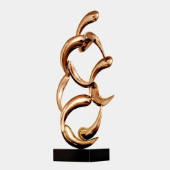 Statues & Sculptures Table Top|Floor Standing-Aero Stream 74cm Bronze Metal Indoor Sculpture v2