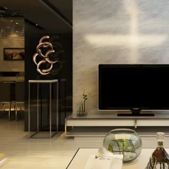 Statues & Sculptures Table Top|Floor Standing-Aero Stream 74cm Bronze Metal Indoor Sculpture v2