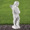 Statues & Sculptures Angel-Angel 30cm Marble Resin Garden Statue