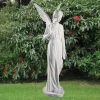 Statues & Sculptures Angel-Angel 183cm Marble Resin Garden Statue
