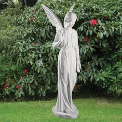 Statues & Sculptures Angel-Angel 183cm Marble Resin Garden Statue