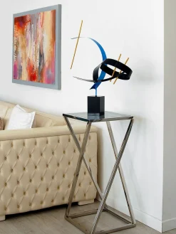 Statues & Sculptures Table Top|Abstract-Art of Noise 70cm Abstract Metal Indoor Sculpture