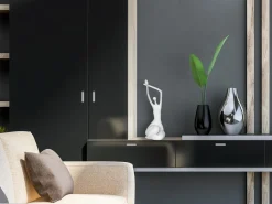 Statues & Sculptures Figurative|Table Top-Awakened Grace 32cm White Resin Indoor Sculpture