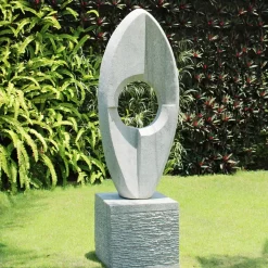 Statues & Sculptures Contemporary-Azura Contemporary Stone Garden Sculpture