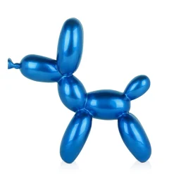 Statues & Sculptures Table Top|Balloon Dogs-Balloon Dog 27cm Blue Resin Indoor Sculpture