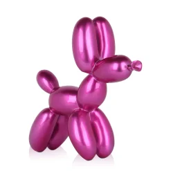 Statues & Sculptures Table Top|Balloon Dogs-Balloon Dog 27cm Fuchsia Resin Indoor Sculpture