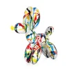 Statues & Sculptures Table Top|Balloon Dogs-Balloon Dog 27cm Multicoloured Resin Indoor Sculpture