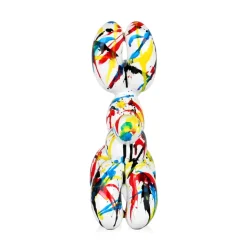 Statues & Sculptures Table Top|Balloon Dogs-Balloon Dog 27cm Multicoloured Resin Indoor Sculpture