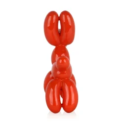 Statues & Sculptures Table Top|Balloon Dogs-Balloon Dog 27cm Orange Resin Indoor Sculpture
