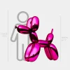 Statues & Sculptures Floor Standing|Balloon Dogs-Balloon Dog 130cm Pink Fibreglass Indoor Sculpture
