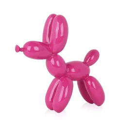 Statues & Sculptures Table Top|Balloon Dogs-Balloon Dog 27cm Rosa Pink Resin Indoor Sculpture