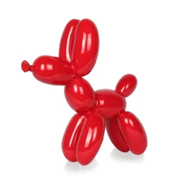 Statues & Sculptures Table Top|Balloon Dogs-Balloon Dog 27cm Rosso Red Resin Indoor Sculpture