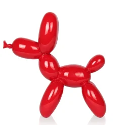 Statues & Sculptures Table Top|Balloon Dogs-Balloon Dog 27cm Rosso Red Resin Indoor Sculpture