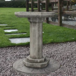 Statues & Sculptures Bird Baths-Balmoral Stone Garden Bird Bath