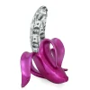 Statues & Sculptures Table Top|Contemporary-Banana Burst 35cm Fuchsia Resin Indoor Sculpture