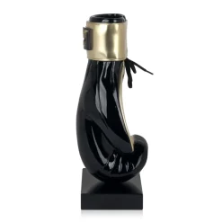 Statues & Sculptures Table Top|Contemporary-Boxing Hero 37cm Black Resin Indoor Sculpture