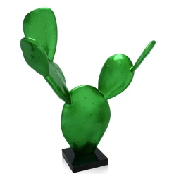 Statues & Sculptures Table Top|Contemporary-Cactus Bloom 61cm Green Resin Indoor Sculpture