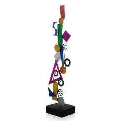 Statues & Sculptures Table Top|Abstract-Chaos Ascension 66cm Abstract Metal Indoor Sculpture