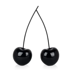 Statues & Sculptures Table Top|Contemporary-Cherry Fusion 43cm Black Resin Indoor Sculpture