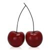 Statues & Sculptures Table Top|Contemporary-Cherry Fusion 55cm Red Resin Indoor Sculpture
