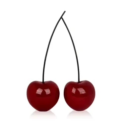 Statues & Sculptures Table Top|Contemporary-Cherry Fusion 43cm Red Resin Indoor Sculpture