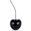 Statues & Sculptures Table Top|Contemporary-Cherry Pop 66cm Black Resin Indoor Sculpture