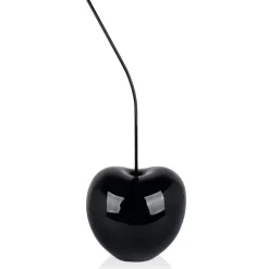 Statues & Sculptures Table Top|Contemporary-Cherry Pop 66cm Black Resin Indoor Sculpture