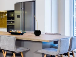 Statues & Sculptures Table Top|Contemporary-Cherry Pop 44cm Black Resin Indoor Sculpture