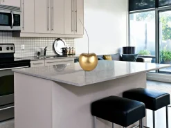 Statues & Sculptures Table Top|Contemporary-Cherry Pop 54cm Gold Resin Indoor Sculpture