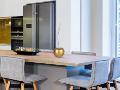 Statues & Sculptures Table Top|Contemporary-Cherry Pop 44cm Gold Resin Indoor Sculpture