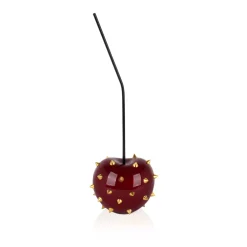 Statues & Sculptures Table Top|Contemporary-Cherry Pop 44cm Red Stud Resin Indoor Sculpture