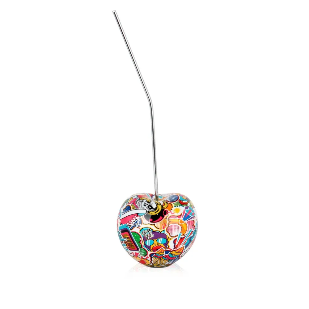 Statues & Sculptures Table Top|Graffiti-Cherry Pop 44cm Street Art Resin Indoor Sculpture