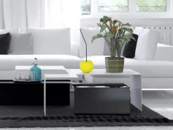 Statues & Sculptures Table Top|Contemporary-Cherry Pop 44cm Yellow Resin Indoor Sculpture