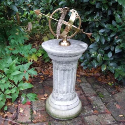 Statues & Sculptures Armillary Sundials-Classical Armillary Stone Garden Sundial