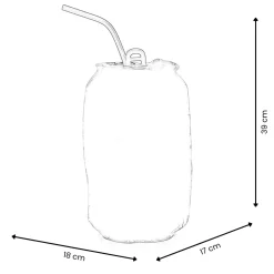 Statues & Sculptures Table Top|Pop Art-Comic Can 39cm Pop Art Resin Indoor Sculpture