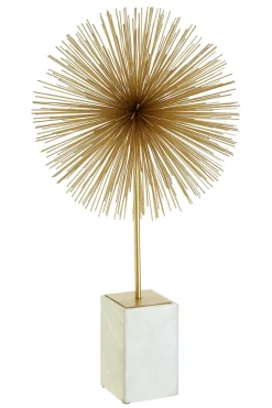 Statues & Sculptures Table Top|Abstract-Cosmic Bliss 64cm Gold Metal Indoor Sculpture