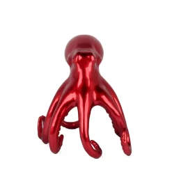 Statues & Sculptures Table Top|Animals-Cosmic Octopus 22cm Red Resin Indoor Sculpture
