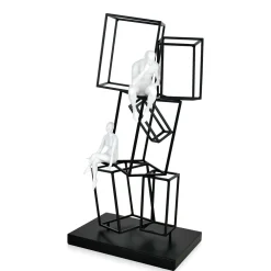 Statues & Sculptures Table Top|Contemporary-Creative Thinker 47cm Metal Indoor Sculpture