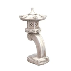 Statues & Sculptures Pagodas-Curved Japanese Pagoda Antique Stone Garden Ornament