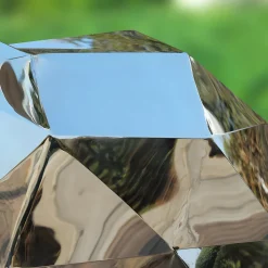 Statues & Sculptures Wildlife|Stags & Deers-Deer 168cm Geometric Metal Garden Sculpture