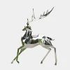 Statues & Sculptures Wildlife|Stags & Deers-Deer 204cm Geometric Metal Garden Sculpture