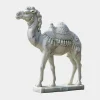 Statues & Sculptures Wildlife|Modern-Desert Camel 160cm White Marble Garden Statue v3