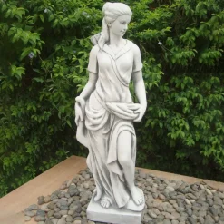 Statues & Sculptures Roman-Diana the Huntress 85cm Stone Resin Garden Statue