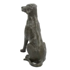 Statues & Sculptures Dogs-Duke the Dog Bronze Metal Garden Ornament