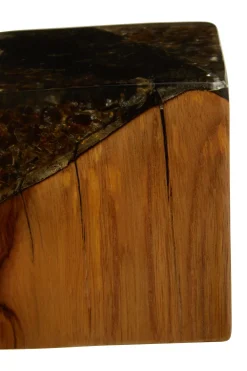 Statues & Sculptures Contemporary-Earths Core 10cm Wood Indoor Sculpture